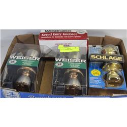 LOT OF 4 WEISER LOCKS