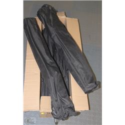 CASE OF 4 BRAND NEW FOLDABLE CAMPING CHAIRS IN