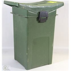 HUNTING STORAGE BOX & SEAT WITH STRAP