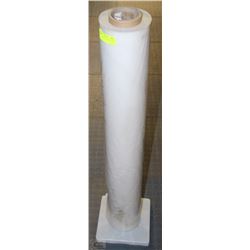ROLL OF POLY WITH STAND (ABOUT 1" LEFT")