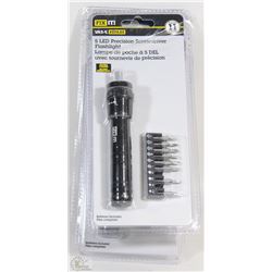 LOT OF 3 FIX IT LED PRECISION SCREW DRIVER SETS