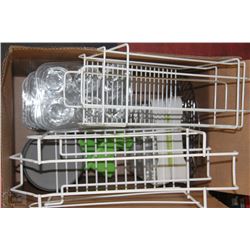 MISC KITCHEN BOX INC GLASSES, TEA STAND