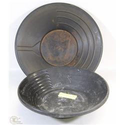 1 12" & ONE 14" GOLD PANS