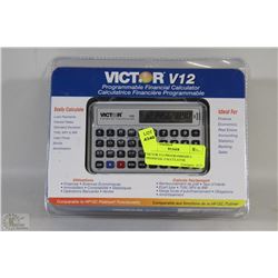VICTOR V12 PROGRAMMABLE FINANCIAL CALCULATOR