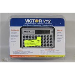 VICTOR V12 PROGRAMMABLE FINANCIAL CALCULATOR