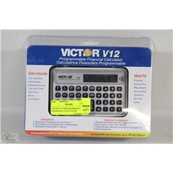 VICTOR V12 PROGRAMMABLE FINANCIAL CALCULATOR