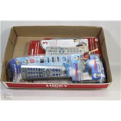 LOT OF 5 UNIVERSAL REMOTES IN PACKAGES