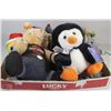 Image 1 : FLAT WITH COLLECTOR STUFFED ANIMALS INCLUDING