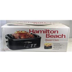 NEW HAMILTON BEACH ROASTER OVEN 18 LITERS CAPACITY