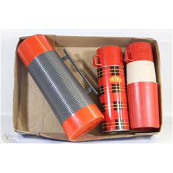 LOT OF 3 COLLECTOR THERMOSES
