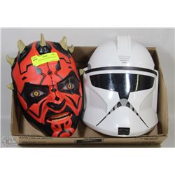 TWO STAR WARS TALKING MASKS INC