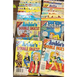 30 PLUS ARCHIE, BETTY & VERONICA BOOKS LOTS OF