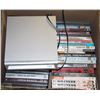Image 1 : BOX OF DVDS AND DVD PLAYER