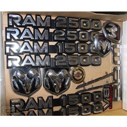 FLAT OF DODGE COMPANY EMBLEMS