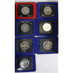 1970-1976 SPECIMEN CANADIAN DOLLARS IN RCM CASES