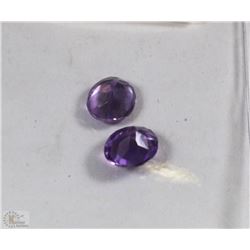 #24- NATURAL AMETHYST GEMSTONES OVAL CUT