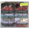 Image 1 : 2 OVATION TINS OF 2008-2009 HOCKEY CARDS UNOPENED