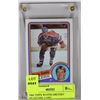 Image 1 : 1984 TOPPS WAYNE GRETZKY OILERS NHL CARD