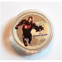 IRONMAN  SILVER PLATED TOKEN