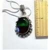 Image 1 : WATERMELON TOURMALINE PENDANT