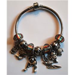 PANDORA STYLE BANGLE BRACELET