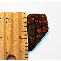 27MM X 13MM TRIPLATE AMMOLITE GEMSTONE