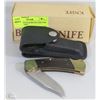 Image 1 : VINTAGE BUCK KNIFE IN CASE AND ORIGINAL BOX