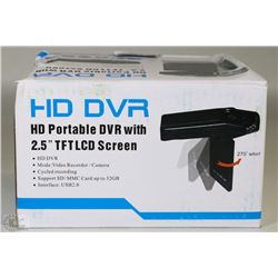 NEW HD PORTABLE DVR DASHCAM WITH 2.5" LCD SCREEN