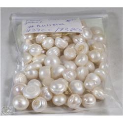#21-AUSTRALIA NATURAL BUTTON SHAPE CULTURED PEARL
