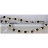 Image 1 : #8-SEA SHELL PEARL NECKLACE 15"
