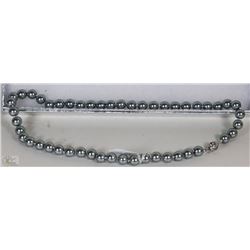 #10-SEA SHELL PEARL NECKLACE 15"