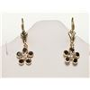 Image 1 : #2-14K GOLD DIAMOND EARRINGS