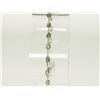 Image 1 : #7-14K GOLD EMERALD BRACELET
