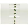 Image 1 : #32-14K GOLD EMERALD BRACELET