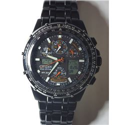 #34-CITIZEN ECO-DRIVE/DIGITAL MEN'S WATCH