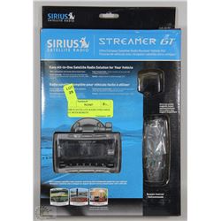 SIRUS SATELLITE RADIO STREAMER GT WITH REMOTE