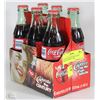 Image 1 : 6 PACK OF SEALED COCA COLA 237ML CELEBRATE THE