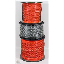 3 SPOOLS OF ECHO NYLON INCLUDING 1 OF
