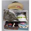 Image 1 : BOX WITH MANY STYLES HATS, CAPS , MASKS & BOWTIES