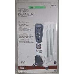 1500 WATT - OIL FILLED RADIATOR /HEATER