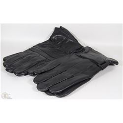 2PK MENS LEATHER GLOVES LARGE