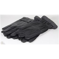 2PK MENS LEATHER GLOVES MEDIUM