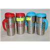 Image 1 : LOT OF 4 S/S COFFEE TRAVEL MUGS