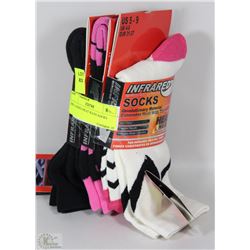 3PK LADIES HEAT WAVE SOCKS
