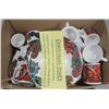Image 1 : BOX OF CHRISTMAS DISHES