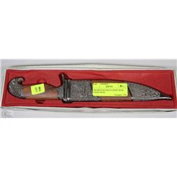 DECORATIVE HEAVY KNIFE WITH EAGLE HEAD