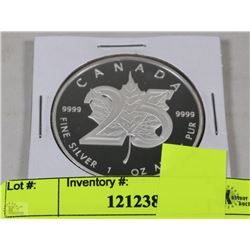CANADA 25 ANNIVERSERY 1 OUNCE SILVER COIN