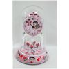 Image 2 : BETTY BOOP PORCELAIN ANNIVERSARY CLOCK WITH ROSE