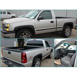 2006 CHEVROLET SILVERADO LS 4X4 5.3,V6