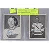 Image 1 : 2 AUTOGRAPHED 1950'S HOCKEY PLAYERS PHOTOS INCL